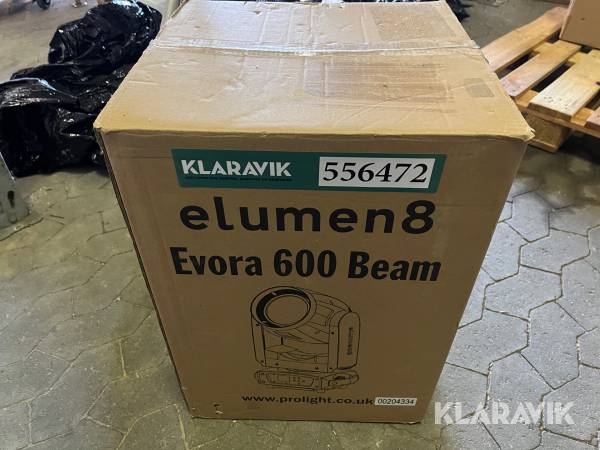 Moving head Elumen8 Evora 600 Beam