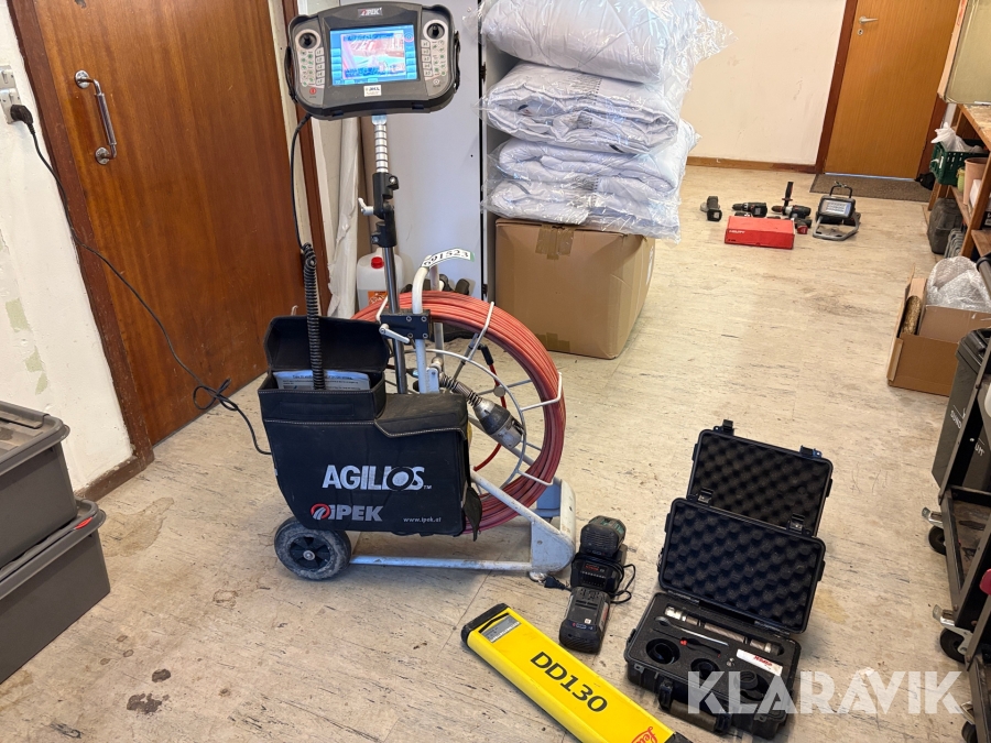 Inspektionskamera og kabelsøger Agillos iPek