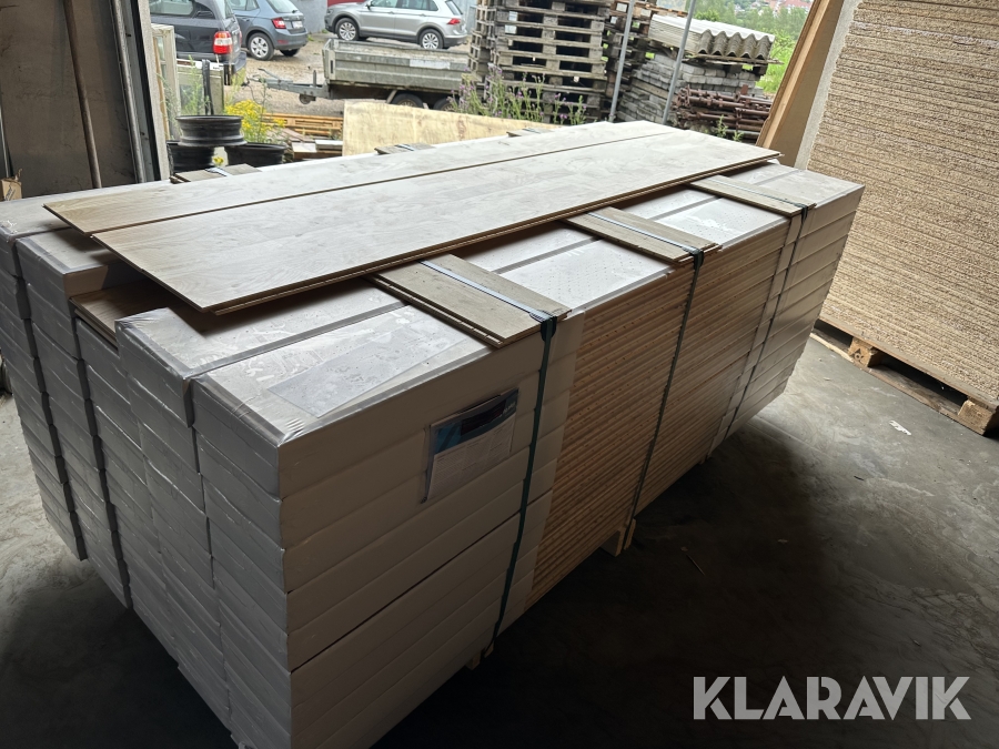 Parketgulv Moland Ask UV-matlak Select 13,5 mm – 128,5 m²