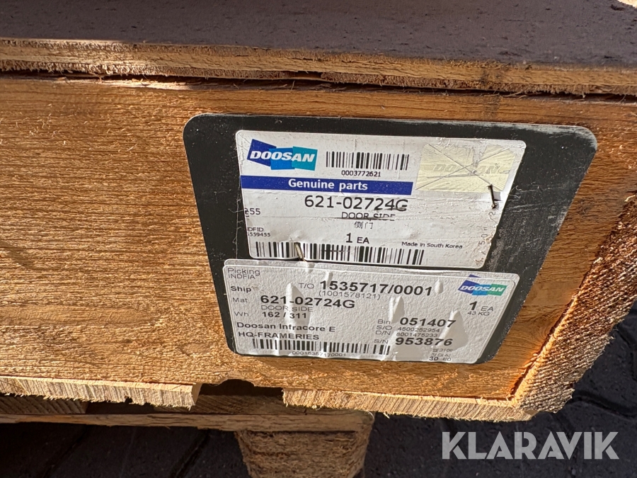 Reservedele Doosan