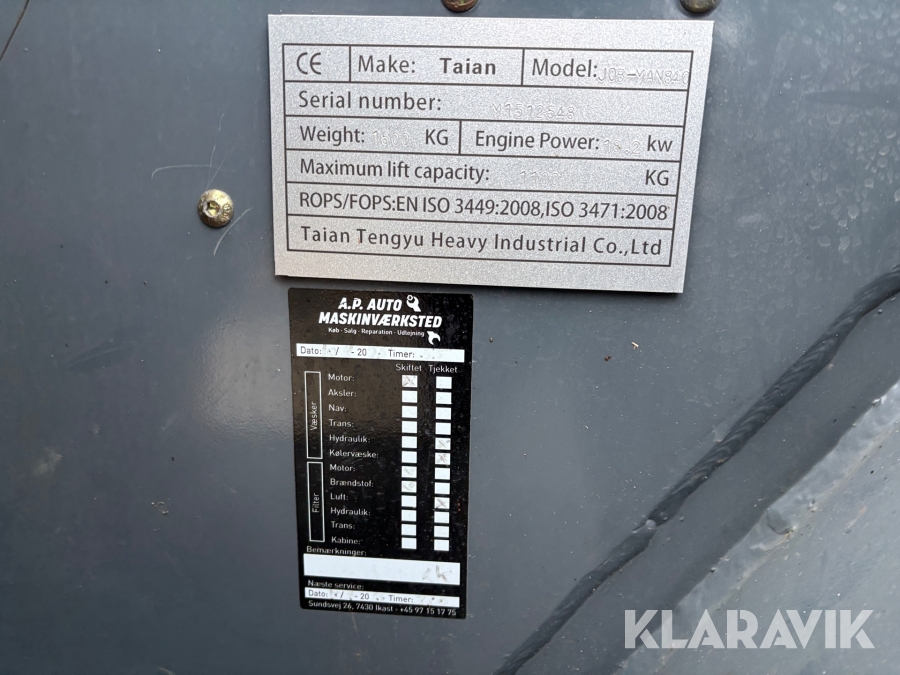 Minilæsser Job-man 840