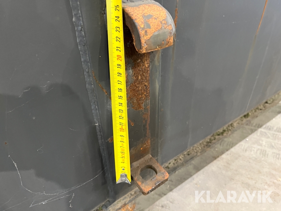 Skovl Vejrums 2000 mm flis skovl