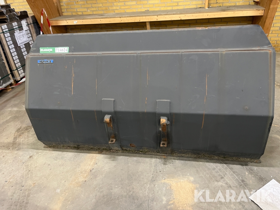 Skovl Vejrums 2000 mm flis skovl