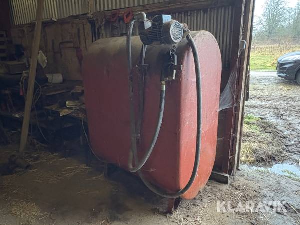 Dieseltank Herning Beholderfabrik 1200 liter