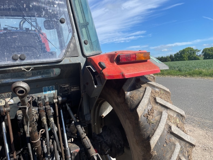 Traktor frontlæsser Massey Ferguson 4255