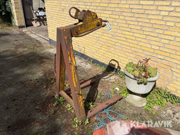 Pallegafler til kran