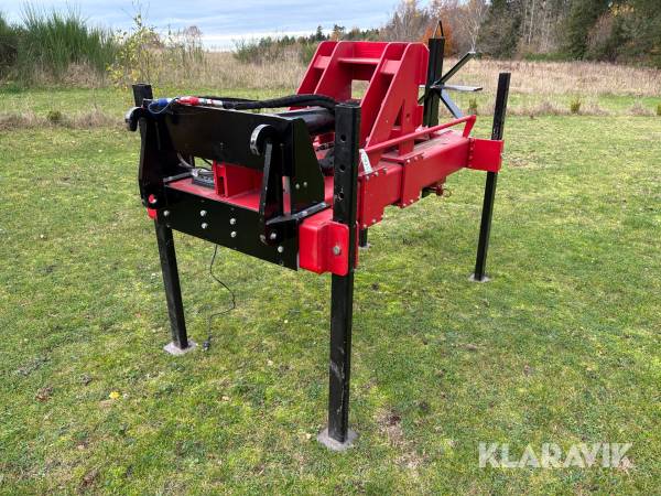 Fjernstyret brændeflækker til minilæsser 30 tons