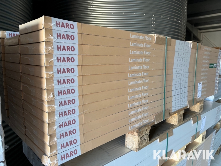 Laminat gulv HARO Tritty 100 104m2