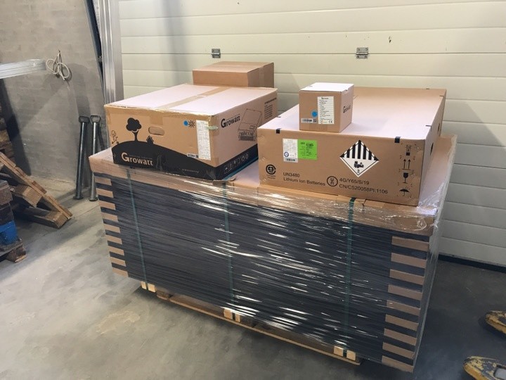 6 Kw hybrid Solcelleanlæg