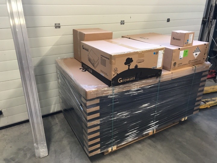 6 Kw hybrid Solcelleanlæg