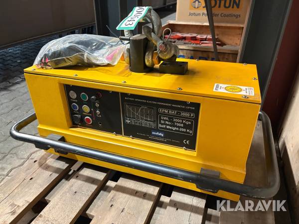 Løftemagnet Assfalg EPM BAT - 3000 P