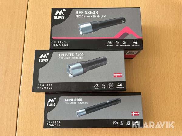 Lommelygter Elwis Pro 15 styk