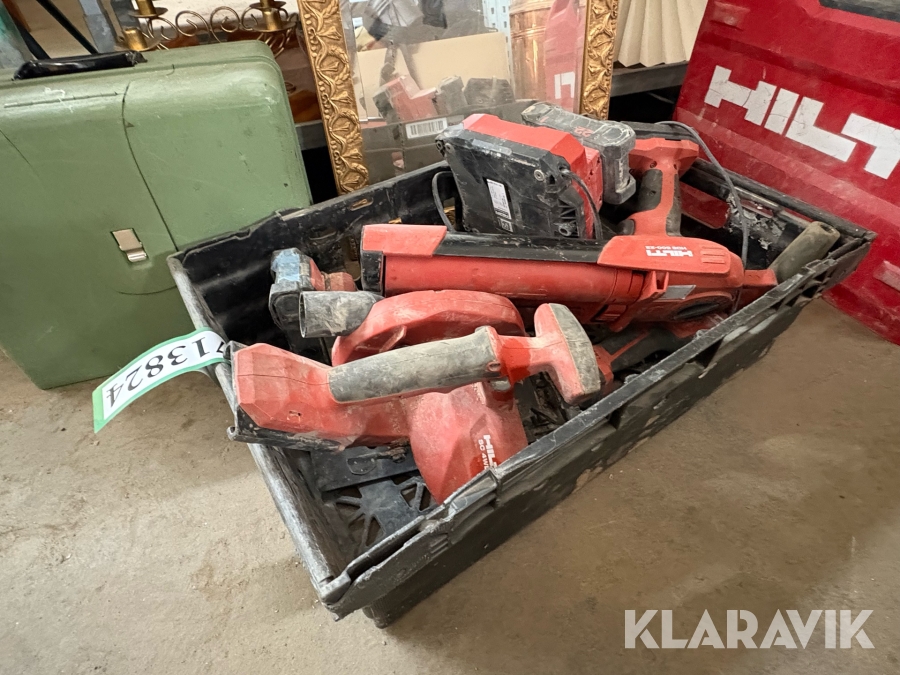 Blandet håndværktøj Hilti 6 dele