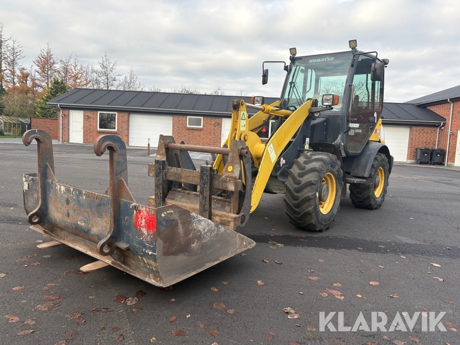 Minilæsser Komatsu Hanomag WA70-5