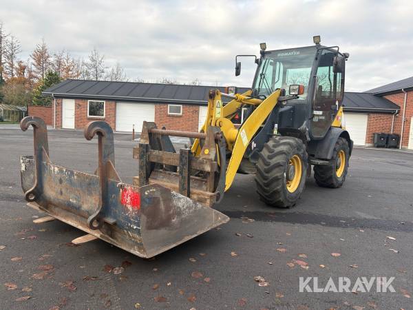 Minilæsser Komatsu Hanomag WA70-5
