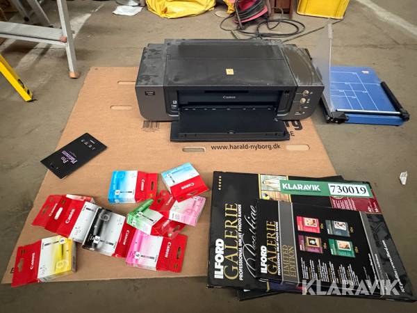Printer med tilbehør Canon Pro9500 mark II