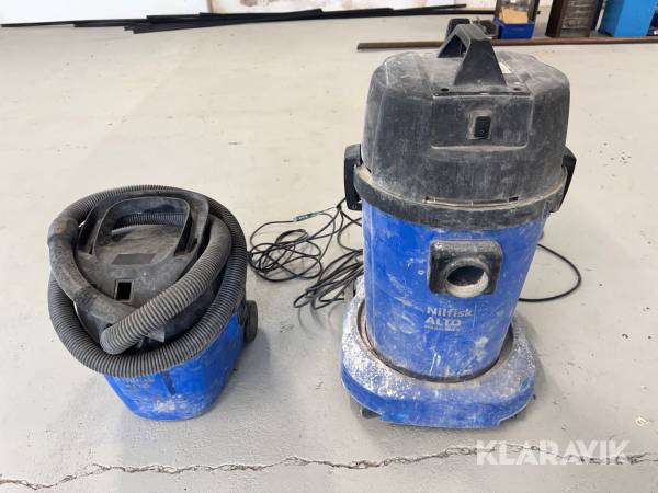 Industristøvsugere Nilfisk Alto Maxxi WD 3 og Alto Buddy 15 (EU)