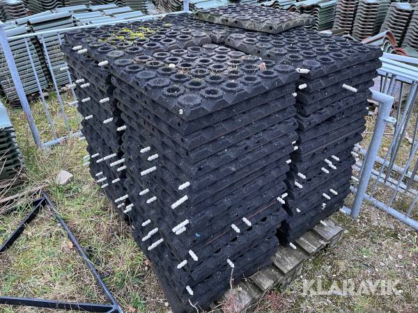 Køremåtter 76 styk