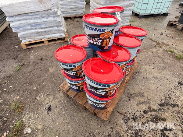 Reparation asfalt Instamak 18 styk a 25 kilo