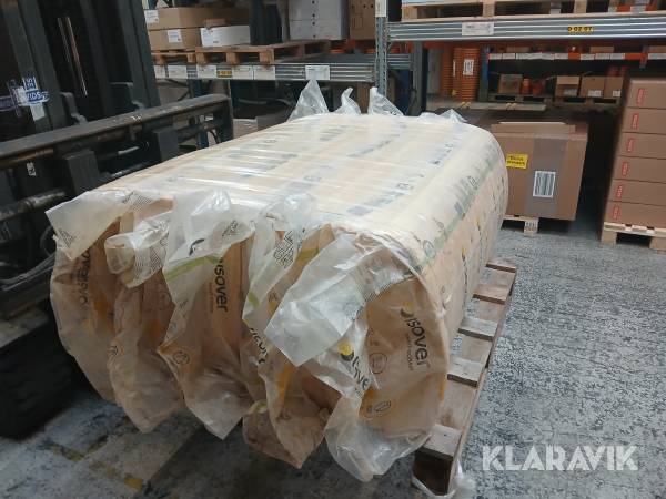 Isover murisolering 9,7m2 lambda 34.
