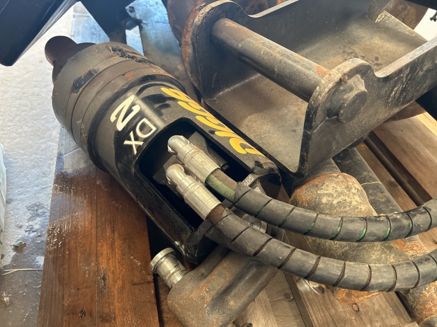 Hydraulisk bor til mini graver/læsset