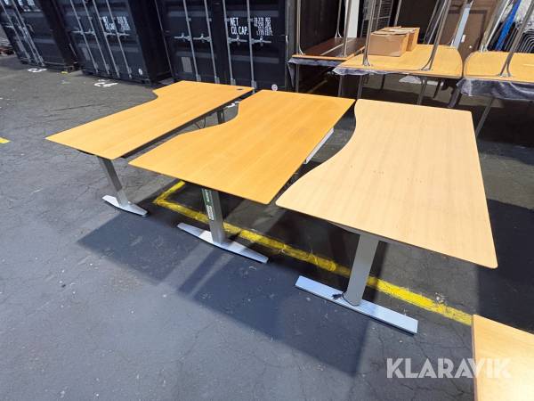 Hæve/sænke borde 3 styk