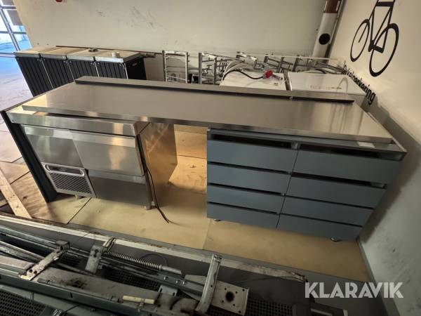 Industri køkkenbord - Rustfrit stål