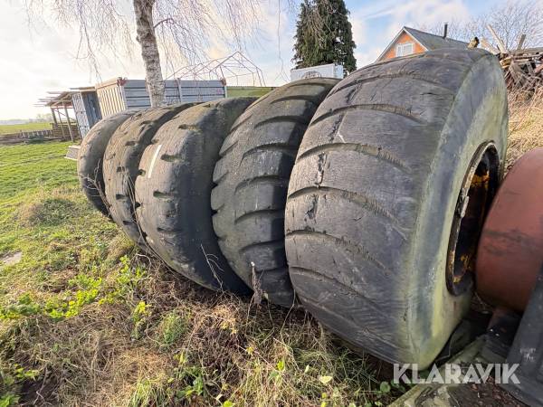 Hjul til Volvo dumper 6 styk