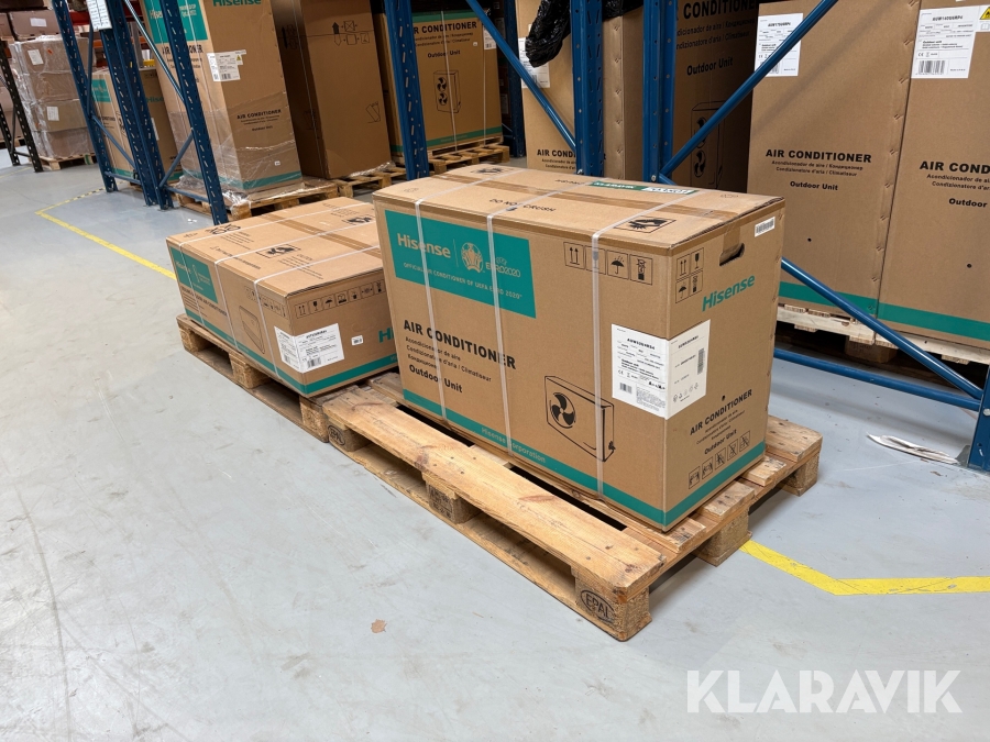 Aircondition Hisense  - 1 Indedel og 1 udedel