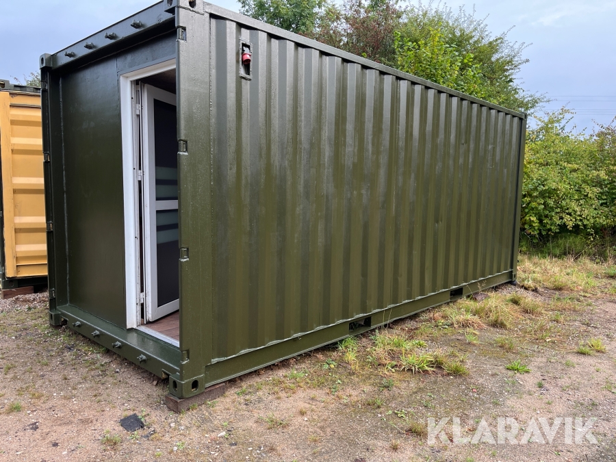 Container 20 fods til beboelse