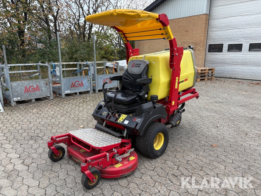 Græsslåmaskine Gianni Ferrari Turvograss 630 I.I med opsamler