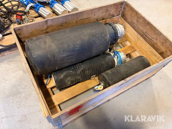 Oppustelige gummiblærer