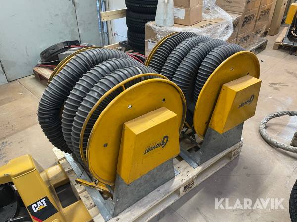 Slange ruller til udstødnings gas Geovent 2 styk