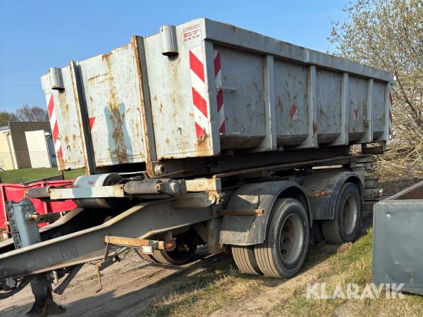 Hejsekærre Nopa med container