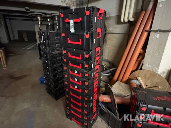 Værktøjskasser Milwaukee - 12 styk