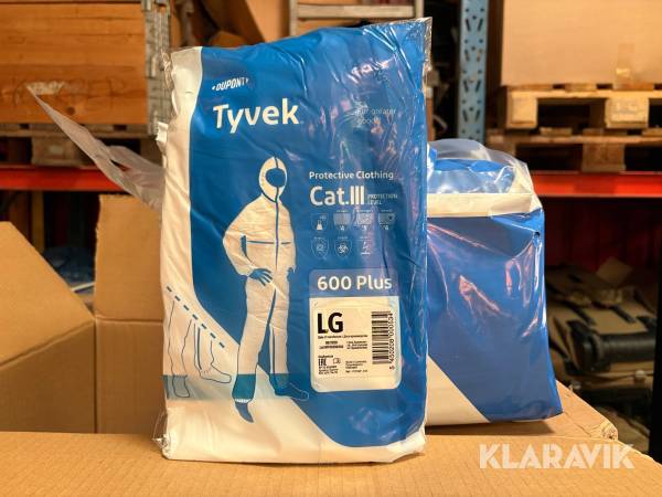 Engangsheldragter Dupont Tyvek 600 plus -  200 styk
