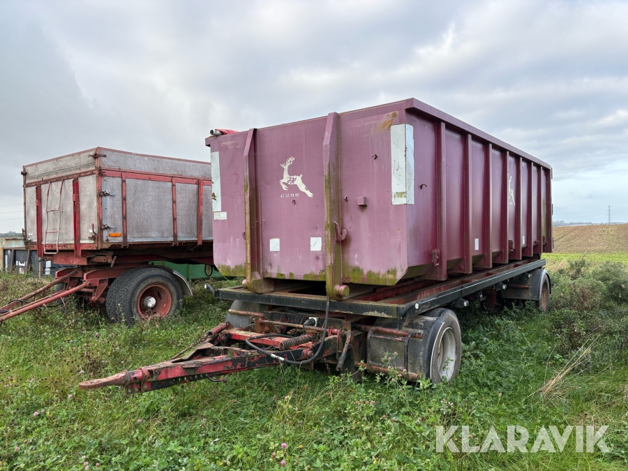 Hænger med container