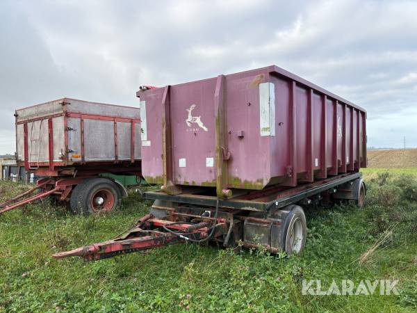 Hænger med container