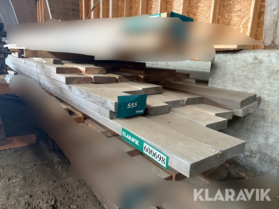 Spærtræ cirka 150 meter (frasorteret C24)