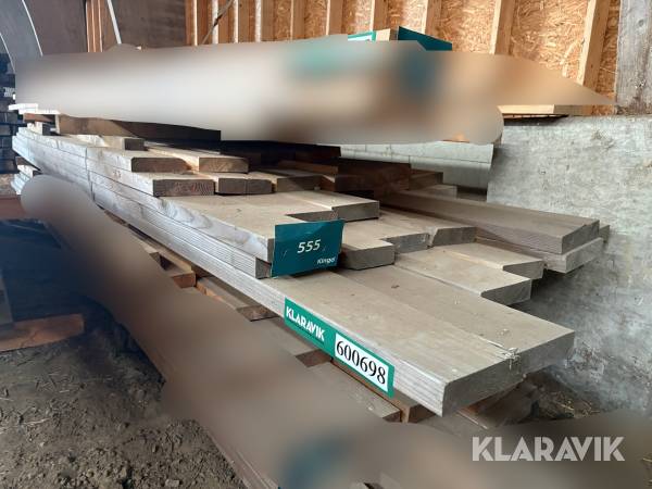 Spærtræ cirka 150 meter (frasorteret C24)