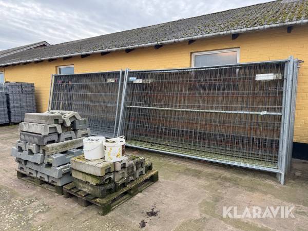 Stålhegn og klodser AO - Carl ras 48 styks