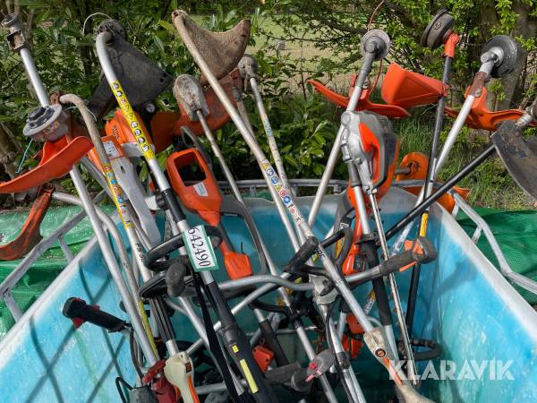 Blandet lot Buskrydder STIHL, Huqvarna