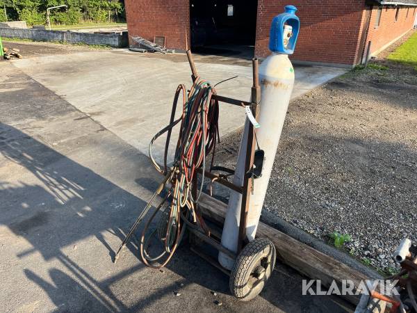Skærebrænder med vogn
