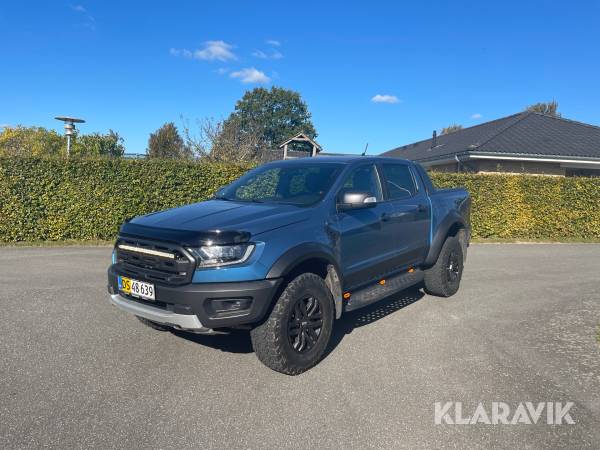 Pick-up Ford  ranger raptor medFabriksny motor.