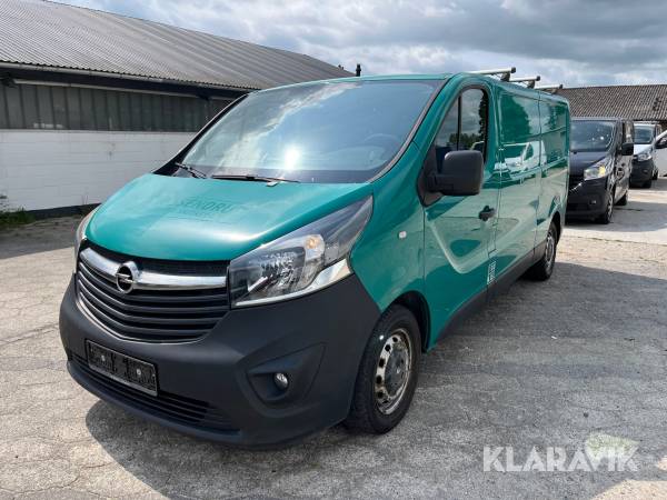 Varebil Opel Vivaro 1,6 CDTi 120HK Kassevogn