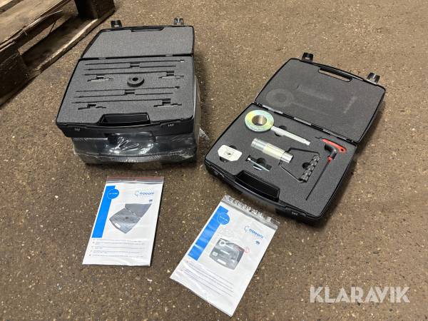 Specialværktøj Govoni støddæmperværktøj og 2 styk gløderørs udtrækkersæt