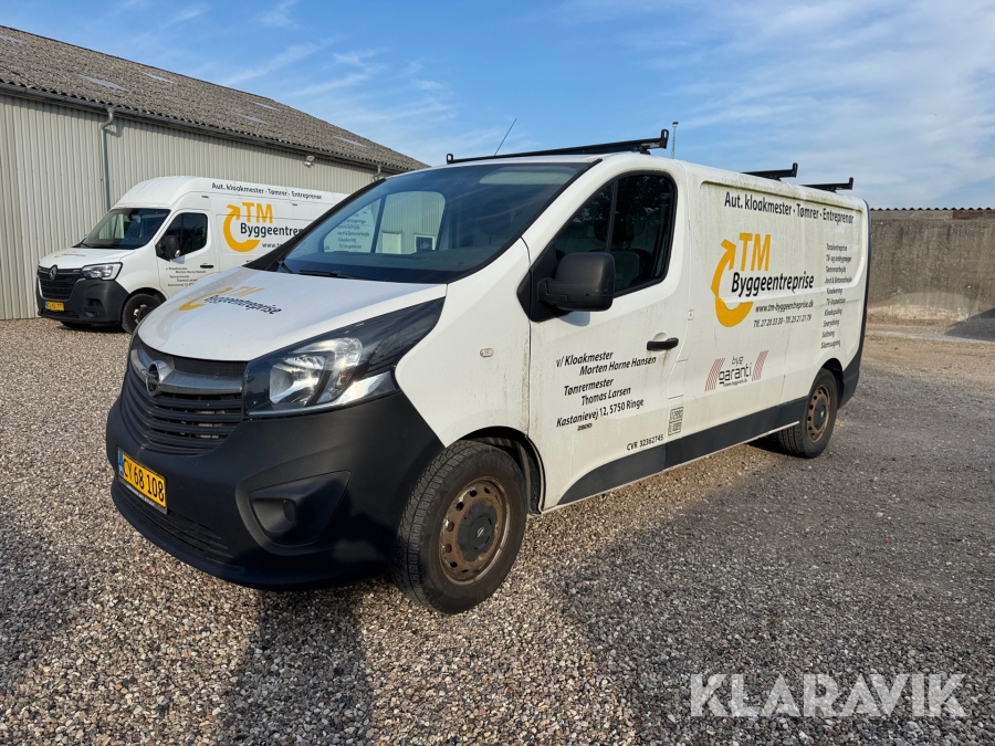 Varebil Opel Vivaro, 1,6 CDTI 115 Hk