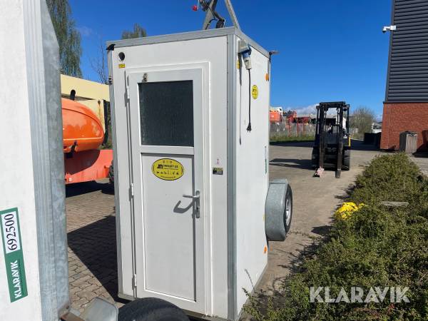 Toilet- og badeskur Scanvogn WC-FLEX