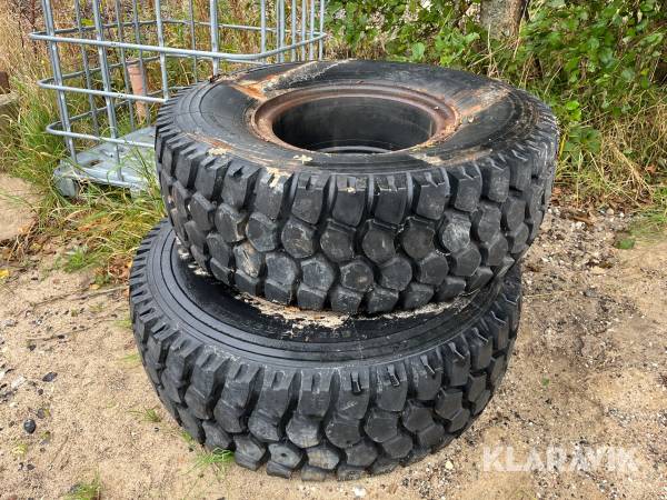 Hjul fra lastbil 395/85R20 2 styk