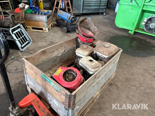 Samlet lot med motorer Honda